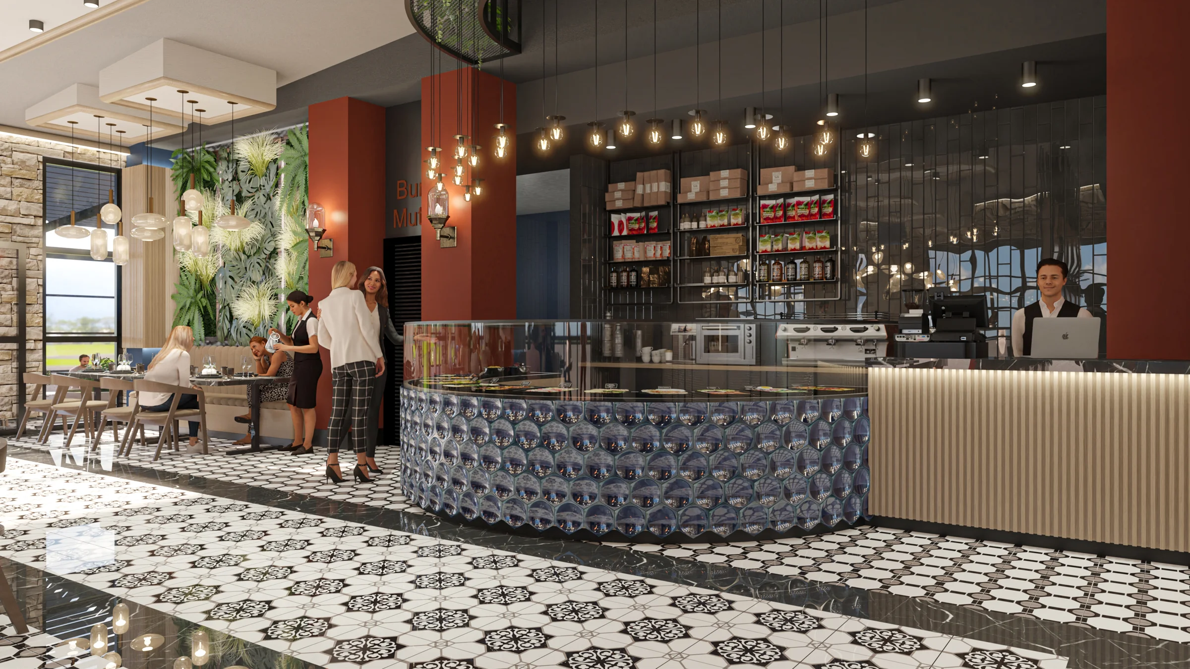 Burcu Gıda Reyon / Restoran · Proje görselleştirmesi 10