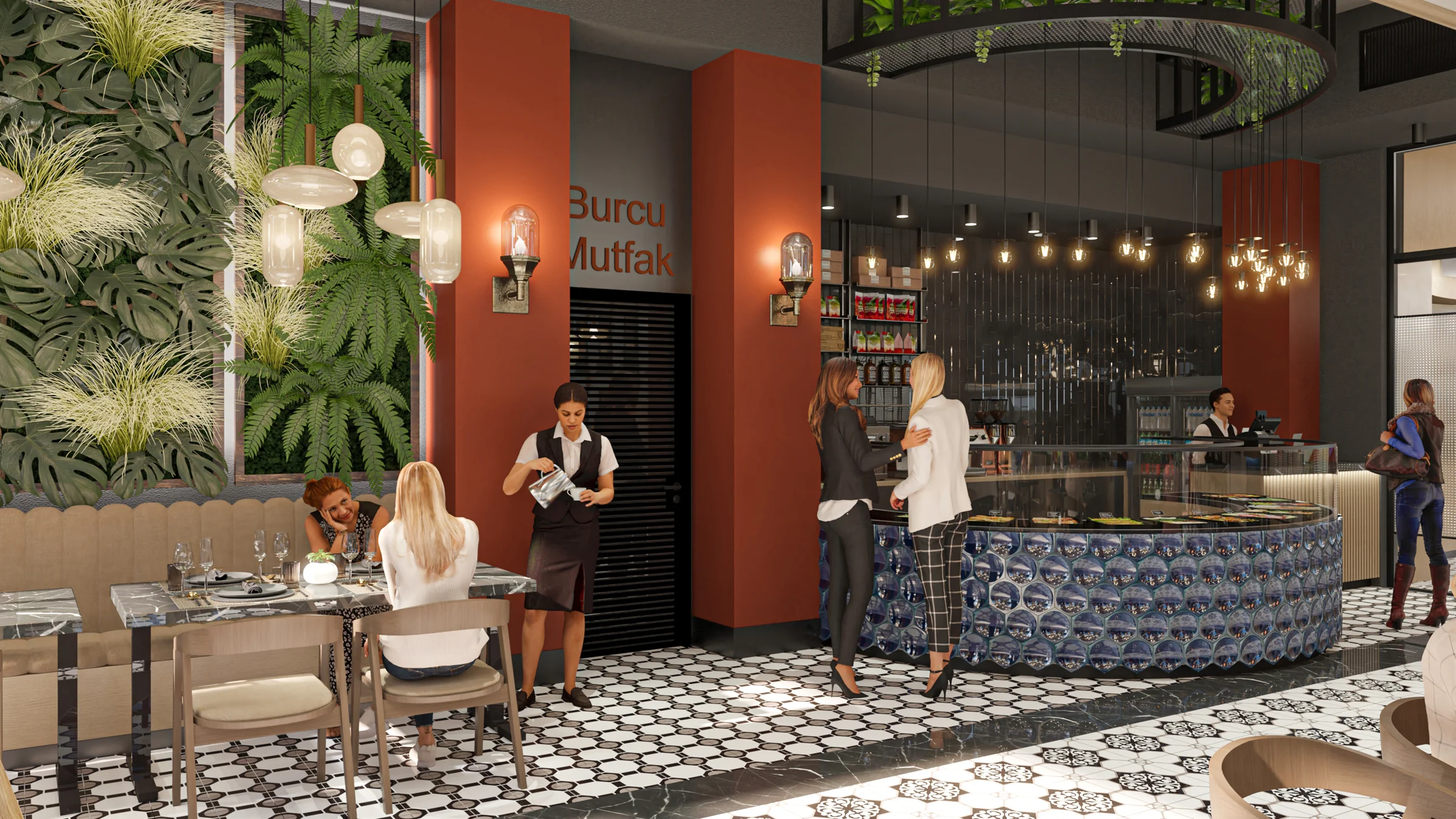 Burcu Gıda Reyon / Restoran · Proje görselleştirmesi 11