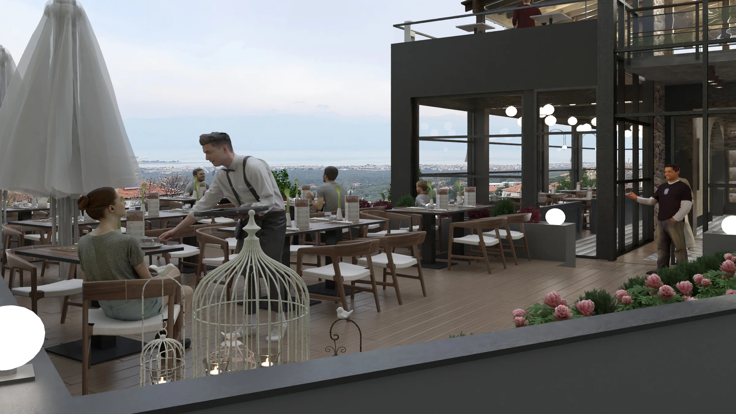 Burhaniye Belediyesi Taylıeli Restoran · Proje görselleştirmesi 4