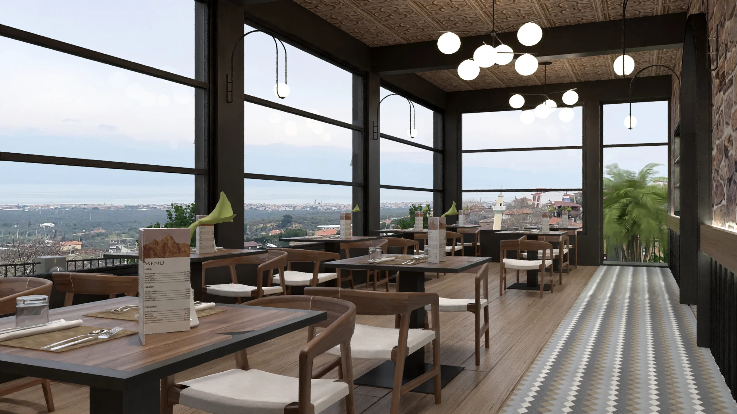 Burhaniye Belediyesi Taylıeli Restoran · Proje görselleştirmesi 8