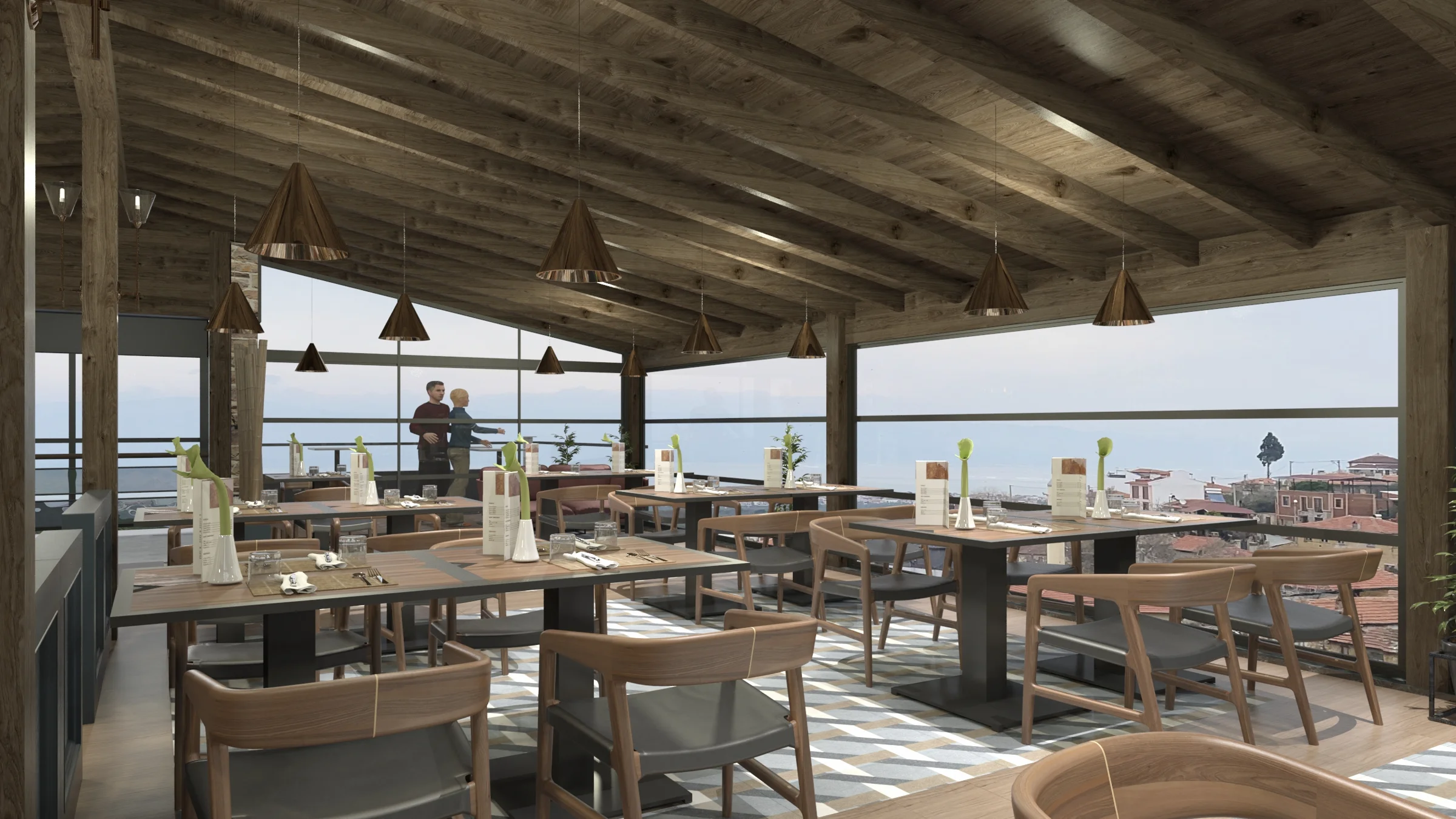 Burhaniye Belediyesi Taylıeli Restoran · Proje görselleştirmesi 22