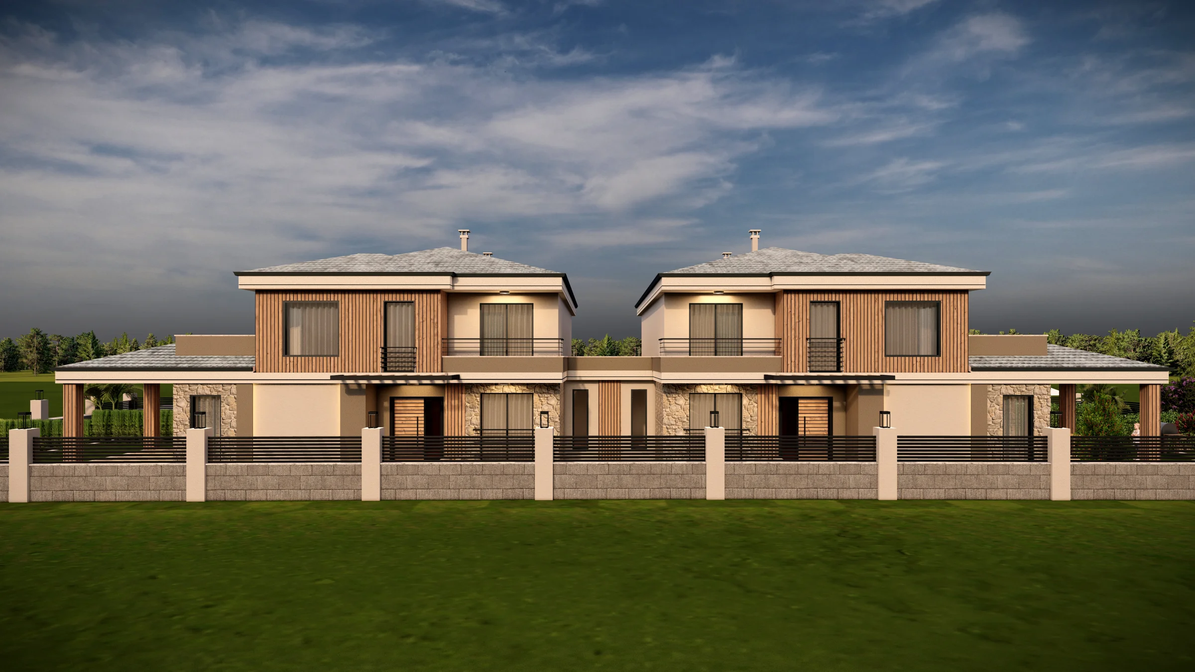 H A Villa · Proje görselleştirmesi 2