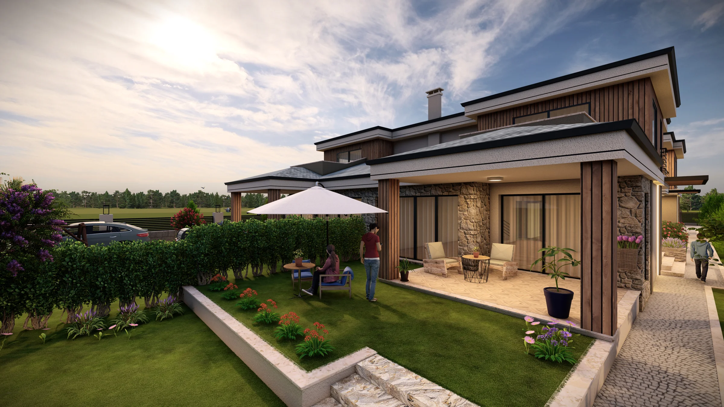 H A Villa · Proje görselleştirmesi 3