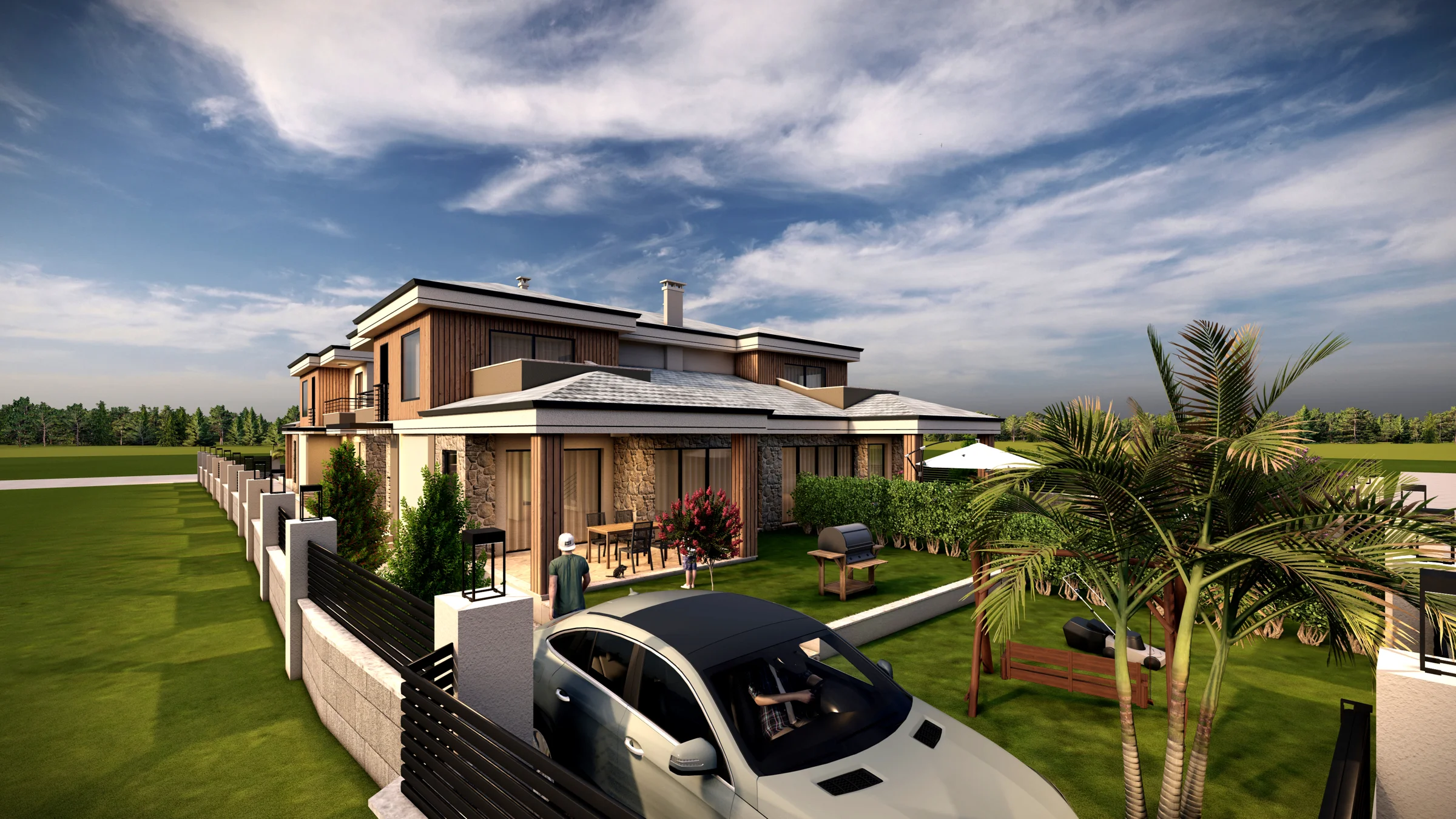 H A Villa · Proje görselleştirmesi 4