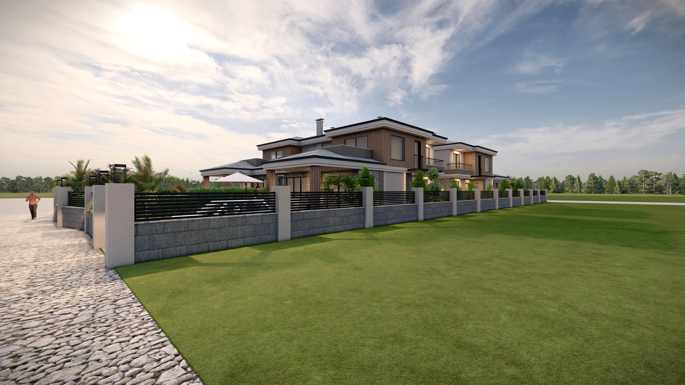 H A Villa · Proje görselleştirmesi 8
