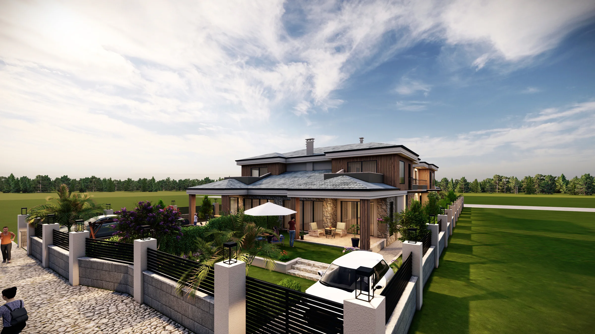 H A Villa · Proje görselleştirmesi 9