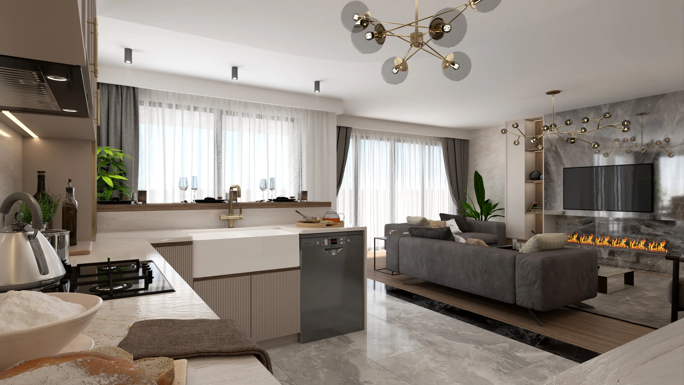 H A Villa · Proje görselleştirmesi 16