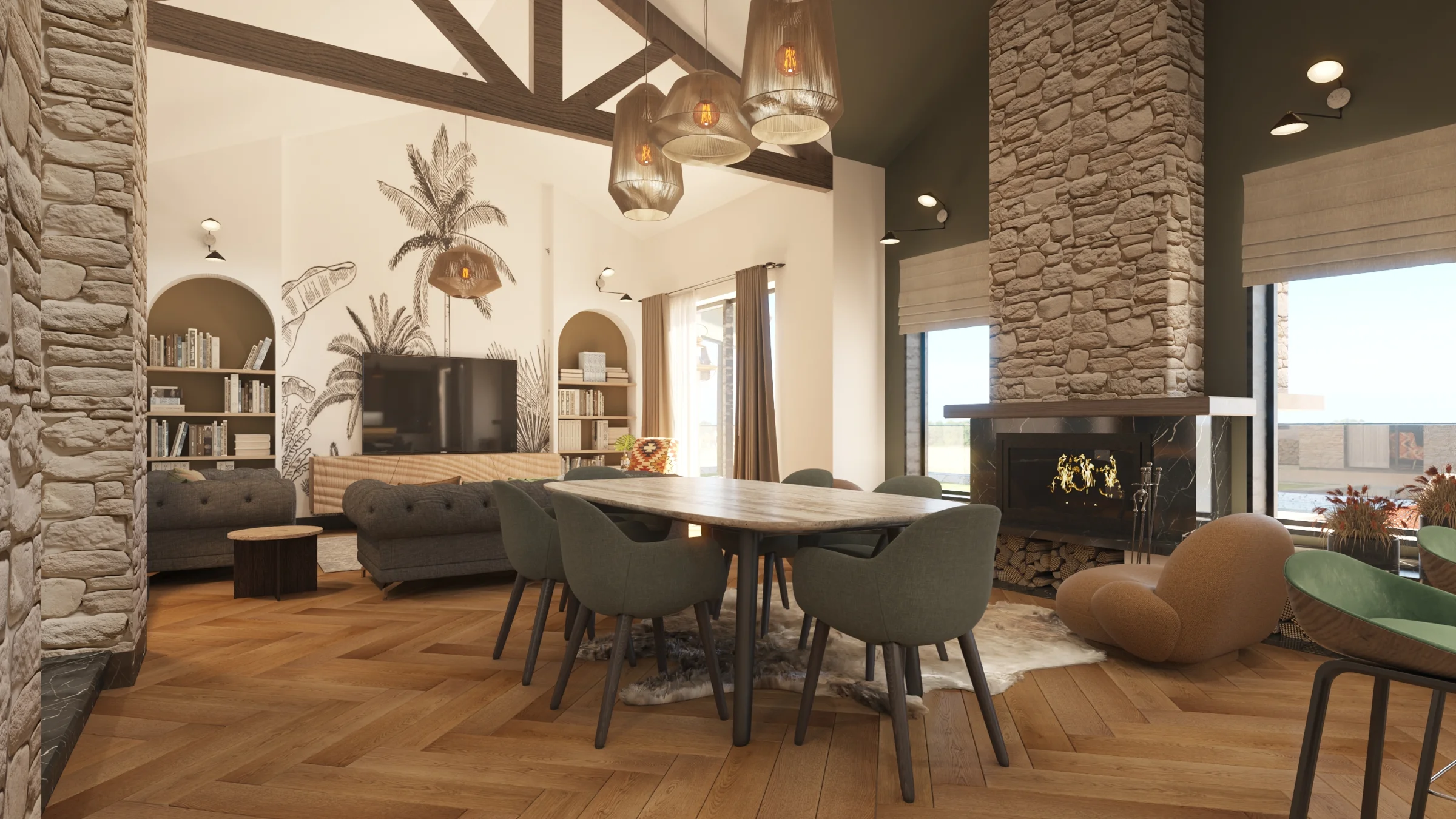 Kalabak Villa · Proje görselleştirmesi 3