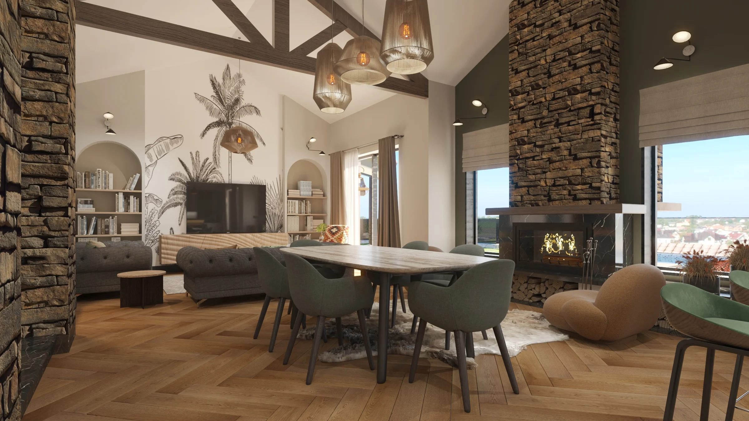Kalabak Villa · Proje görselleştirmesi 5
