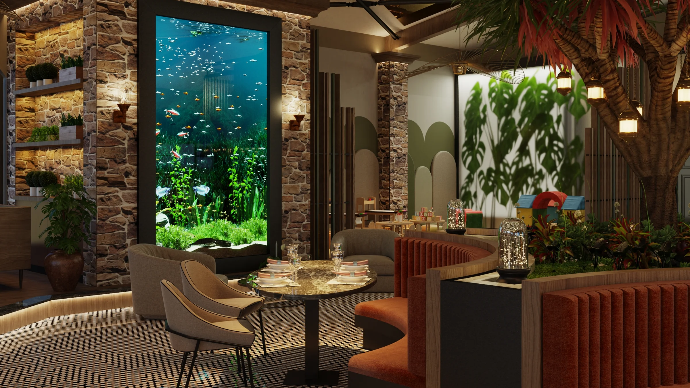 M Steak House · Proje görselleştirmesi 2