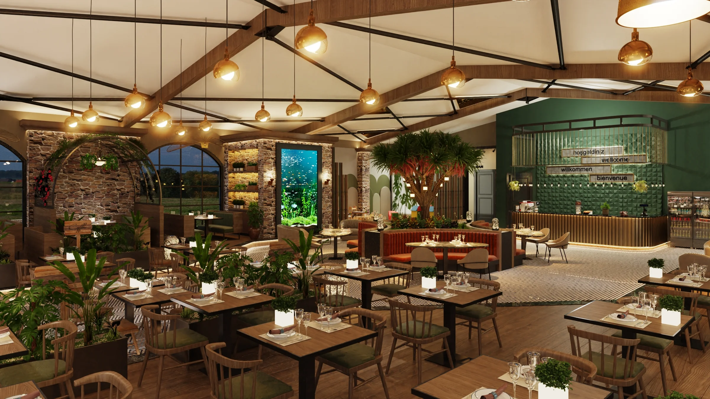 M Steak House · Proje görselleştirmesi 5