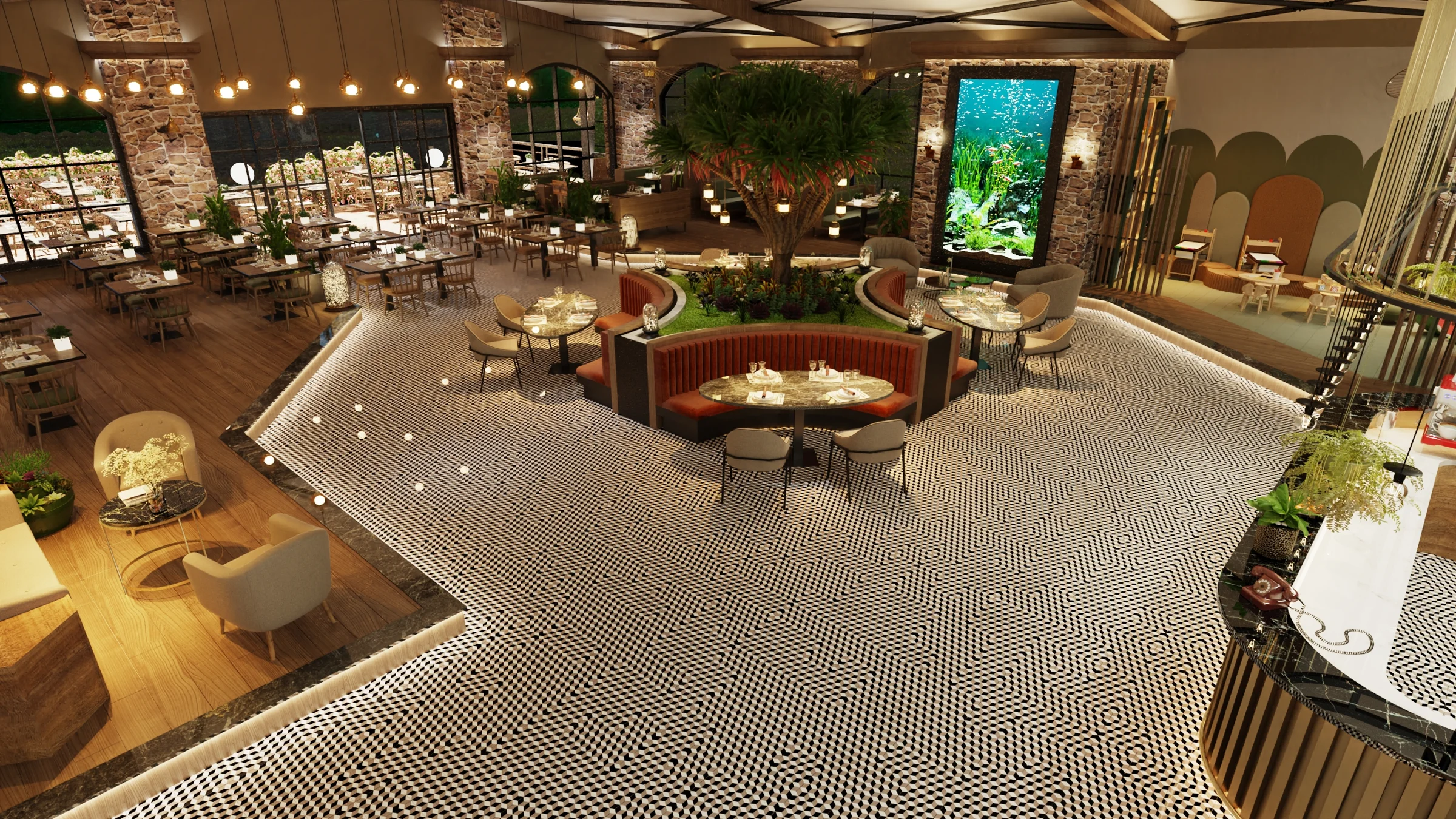 M Steak House · Proje görselleştirmesi 6
