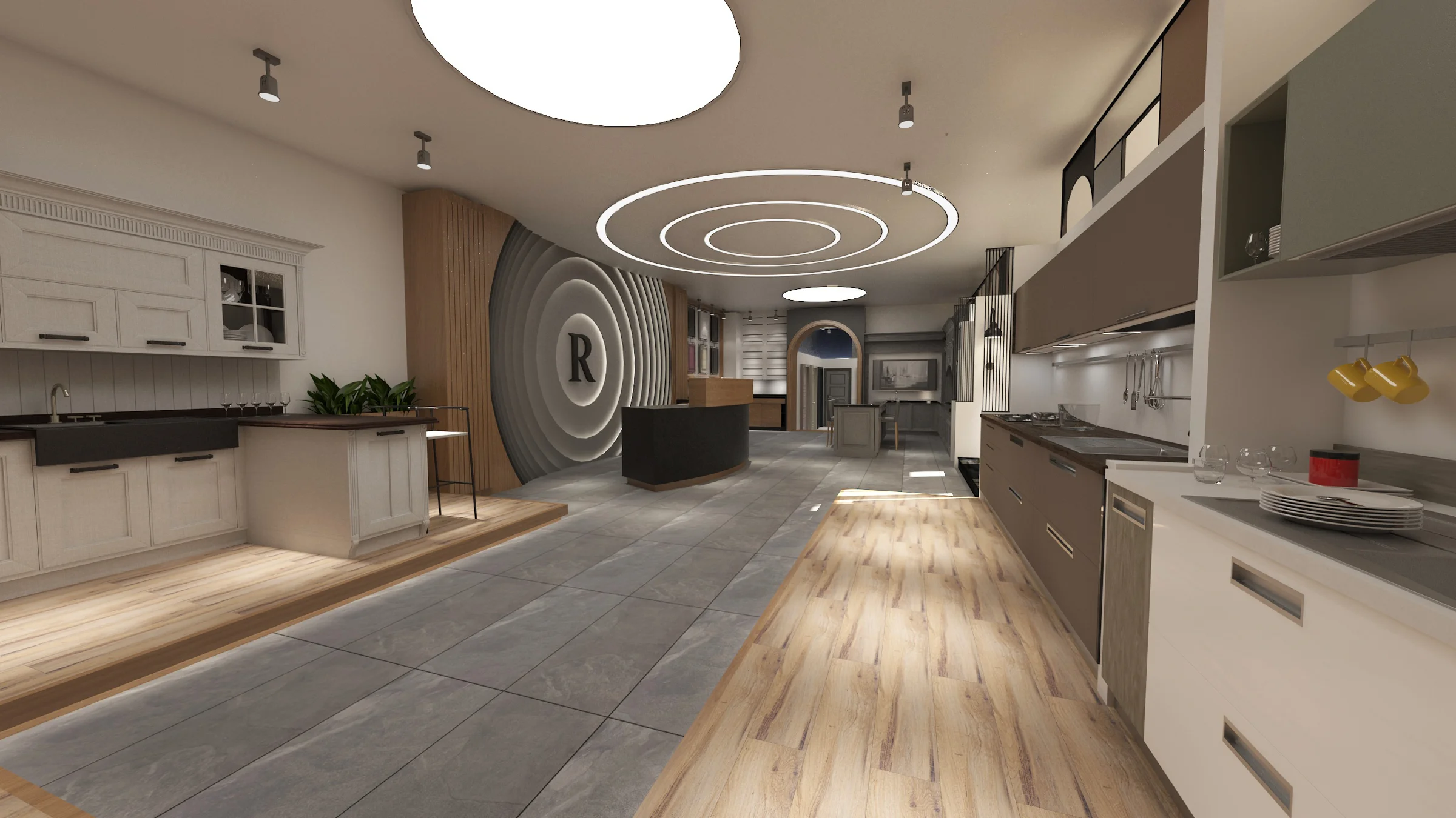 Monarch Mutfak Showroom · Proje görselleştirmesi 2