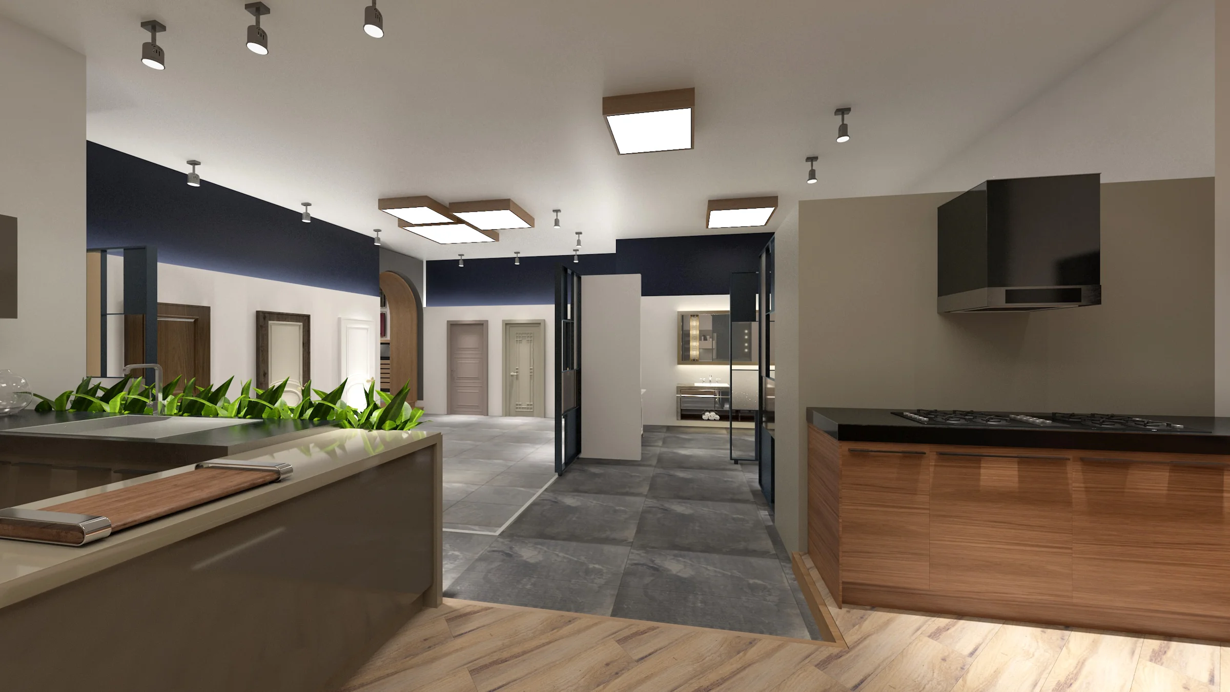 Monarch Mutfak Showroom · Proje görselleştirmesi 3