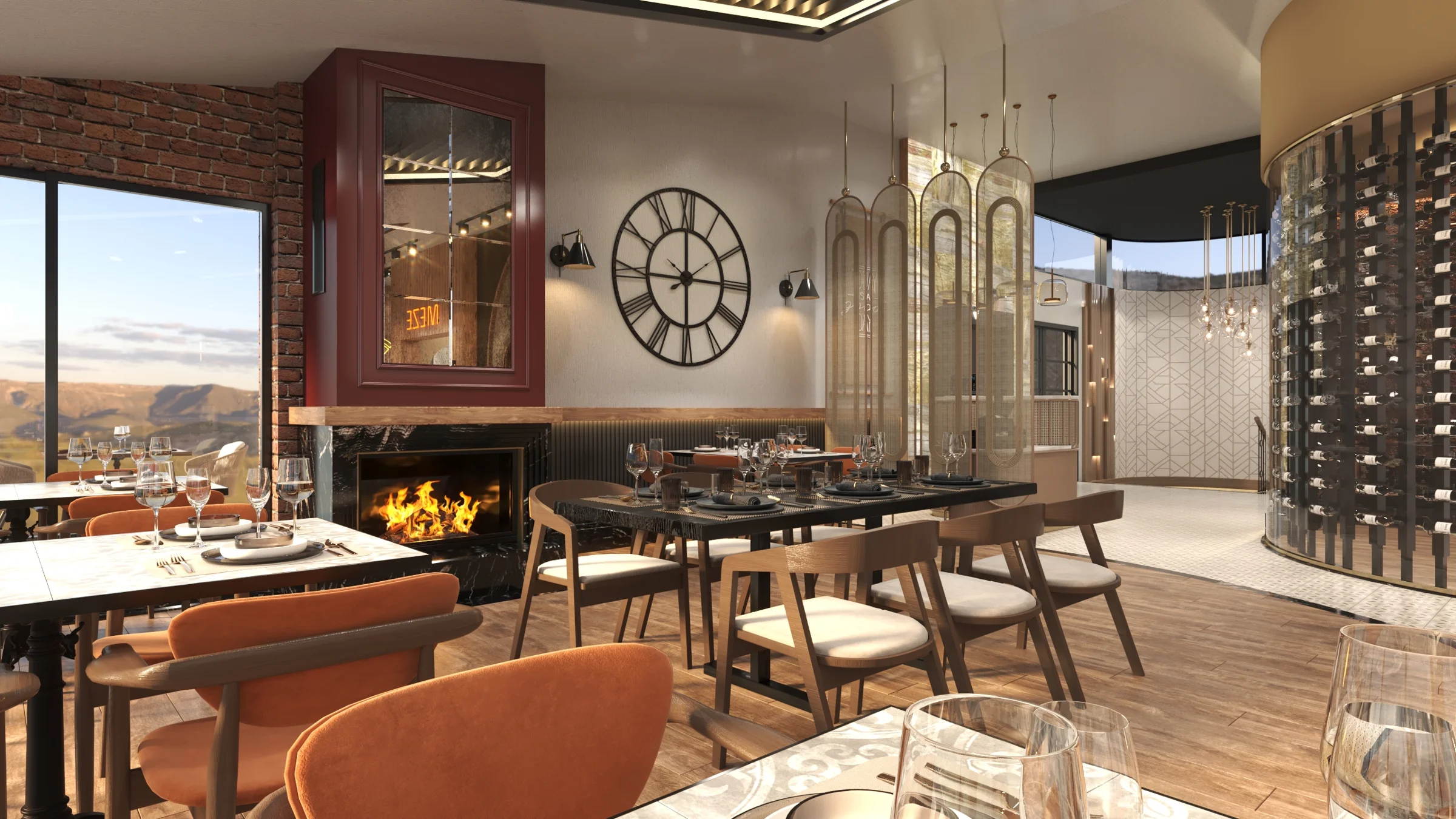 Olmo Restoran · Proje görselleştirmesi 5