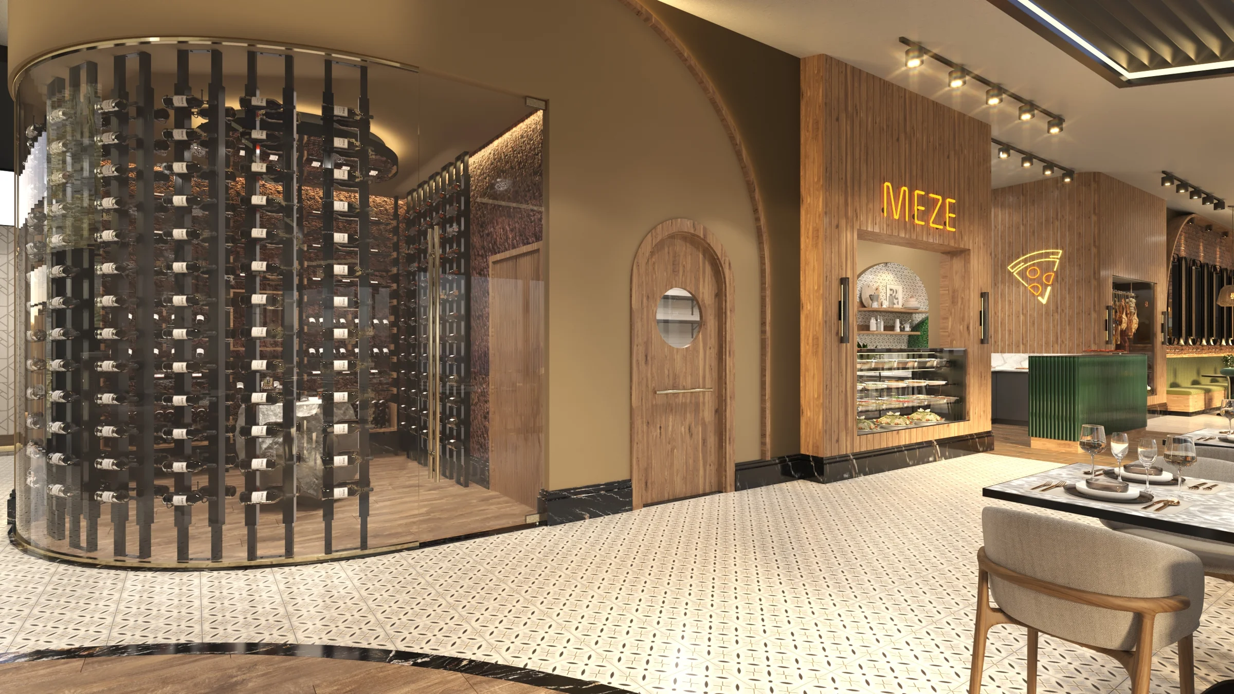 Olmo Restoran · Proje görselleştirmesi 6