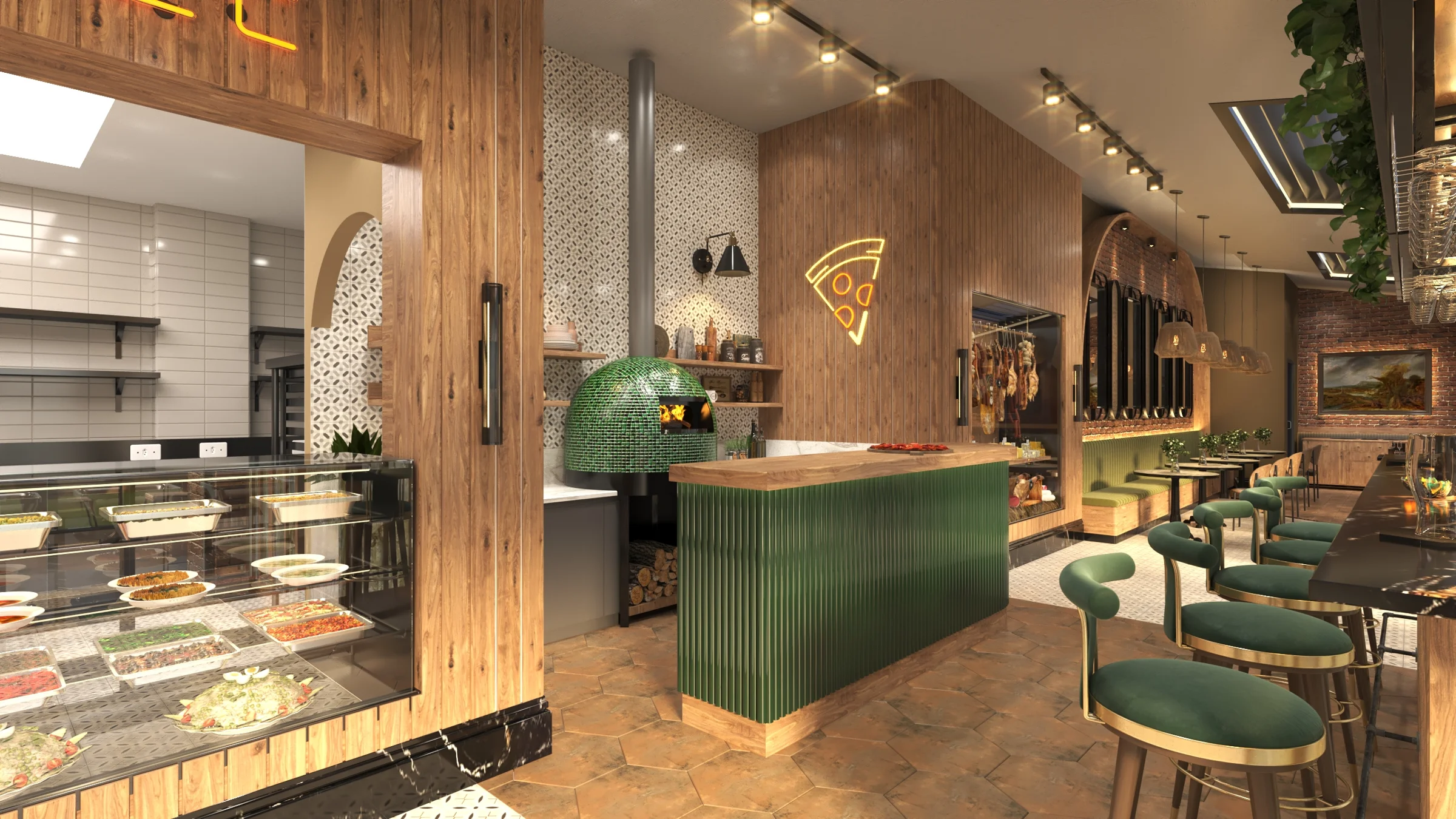 Olmo Restoran · Proje görselleştirmesi 7