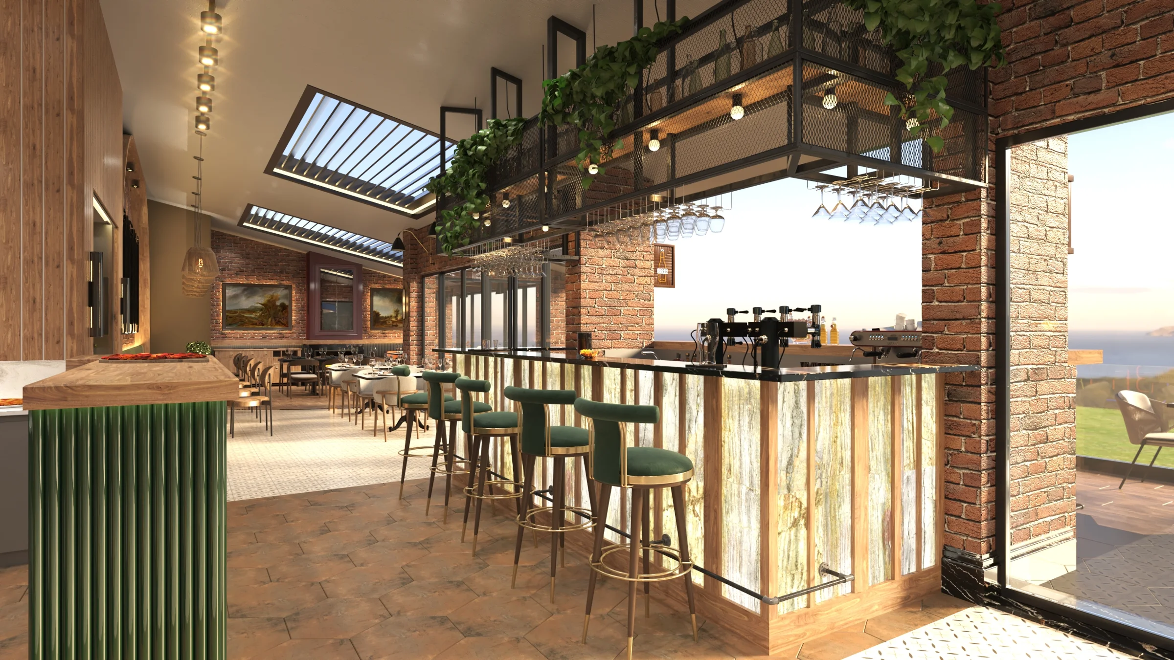 Olmo Restoran · Proje görselleştirmesi 8