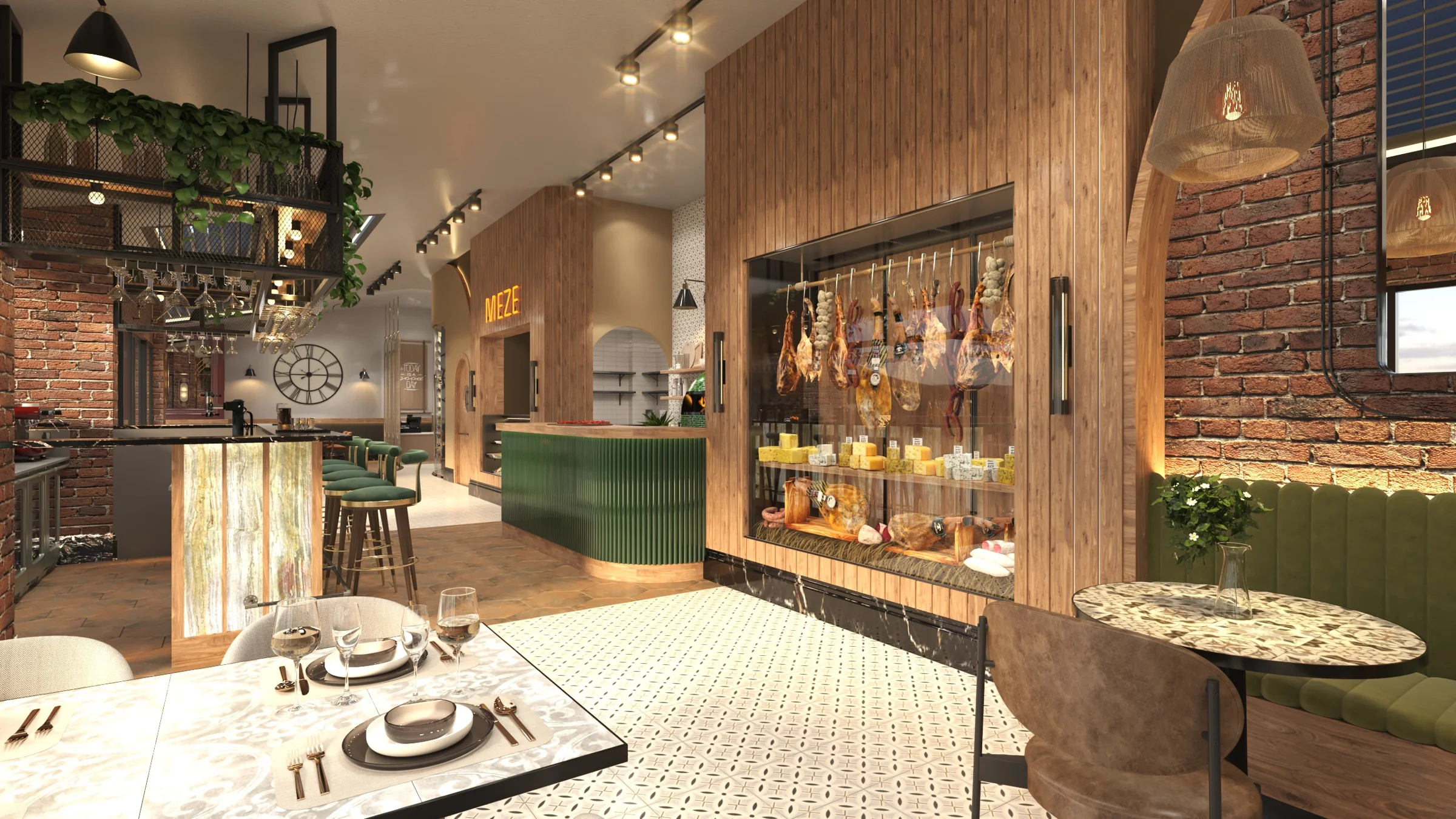 Olmo Restoran · Proje görselleştirmesi 9