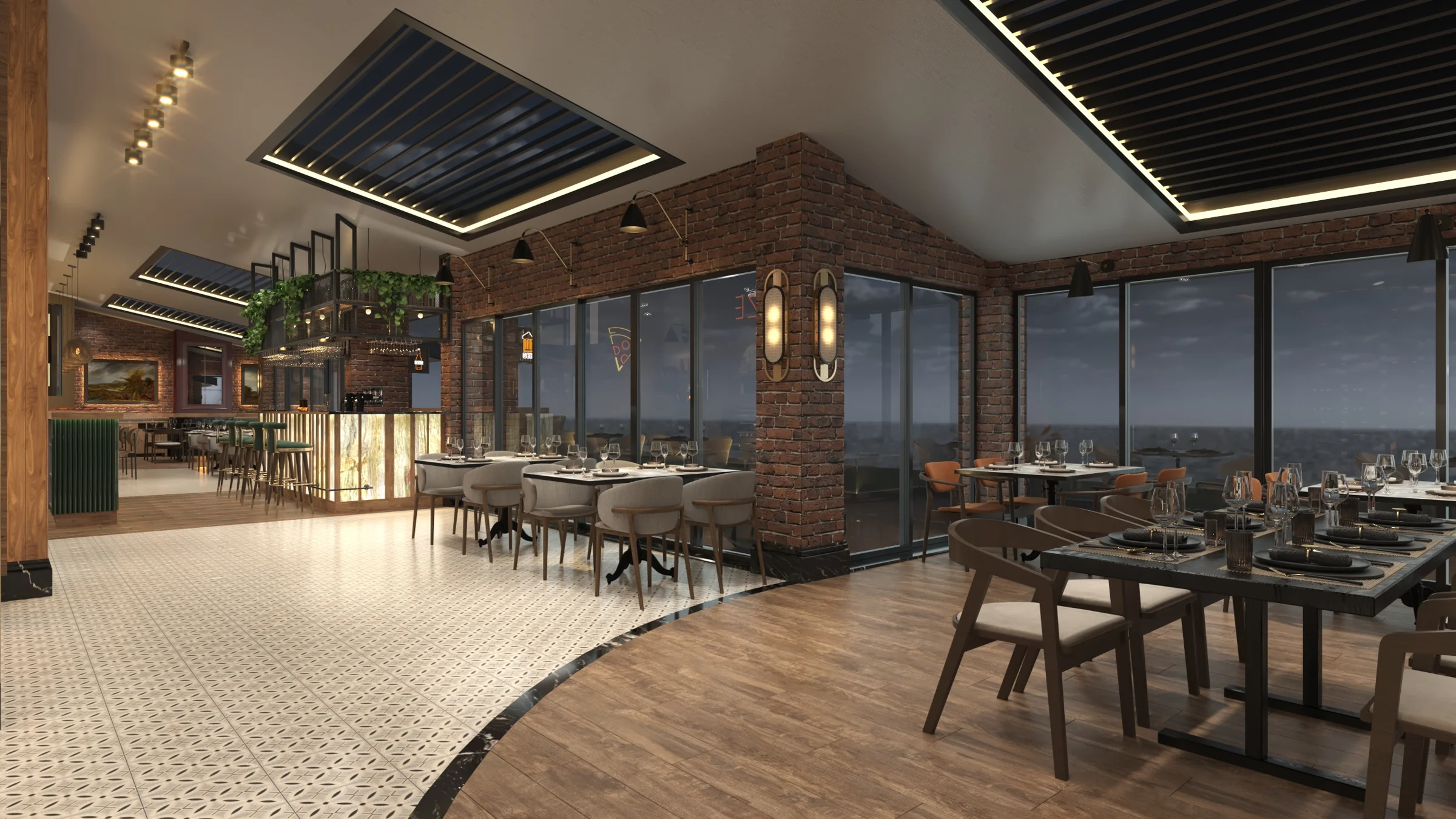 Olmo Restoran · Proje görselleştirmesi 14