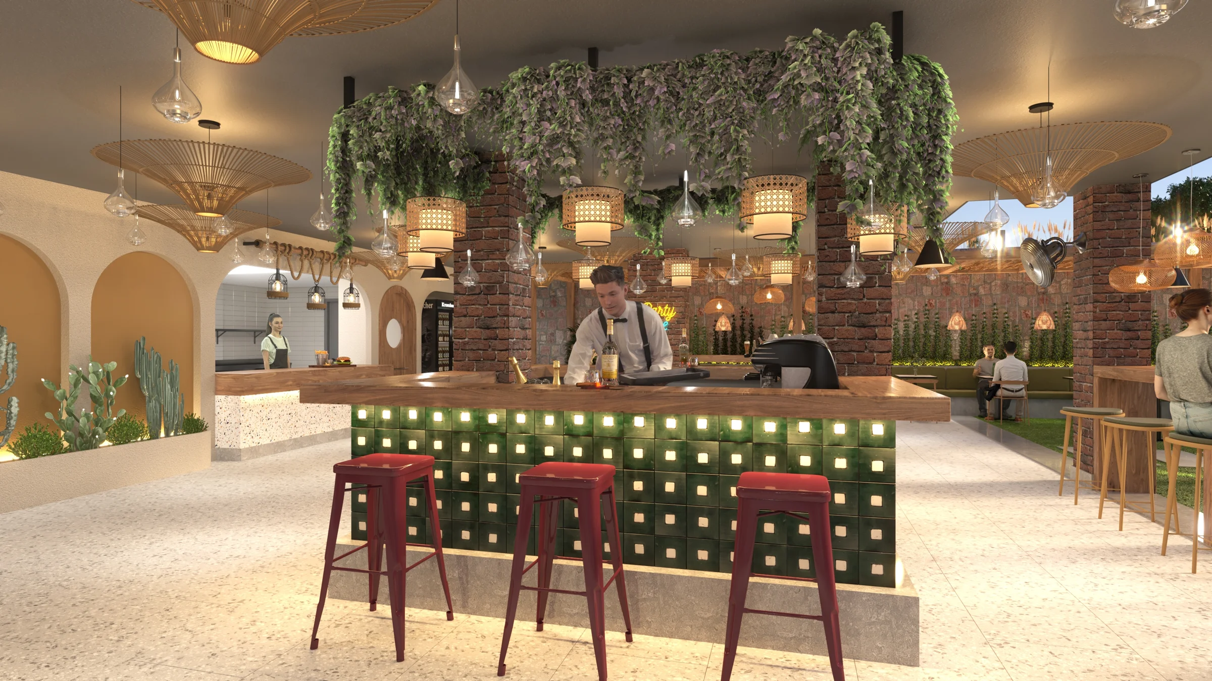 Olmo Restoran · Proje görselleştirmesi 19