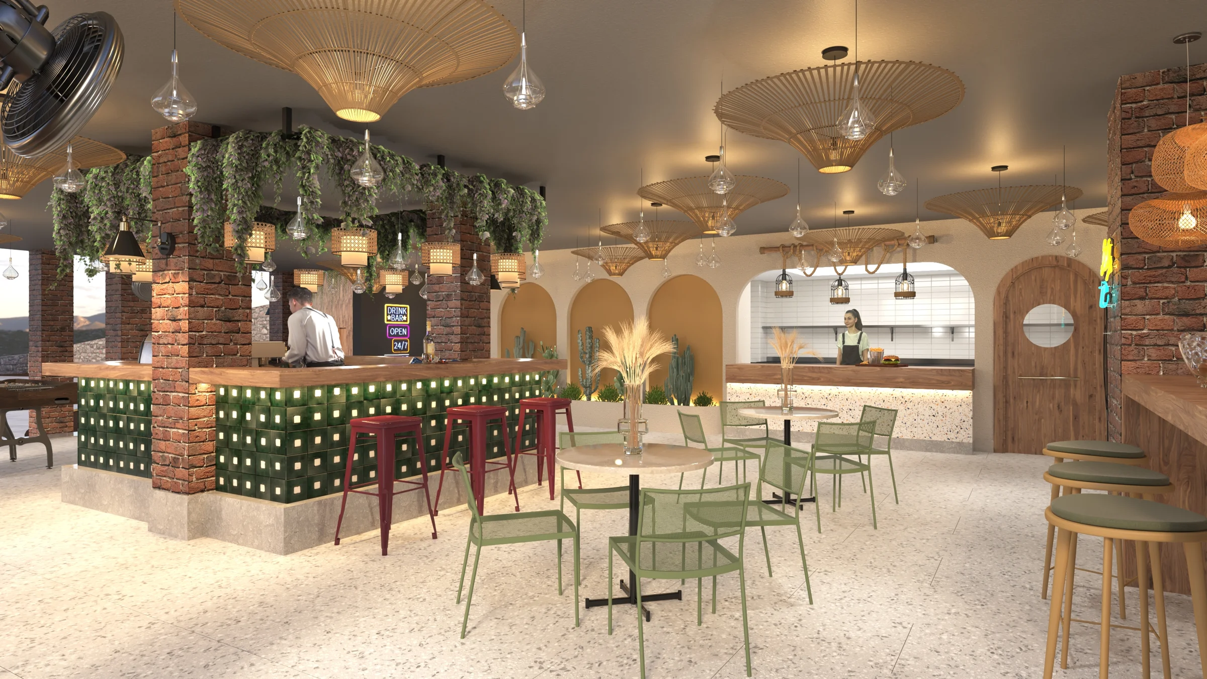 Olmo Restoran · Proje görselleştirmesi 24