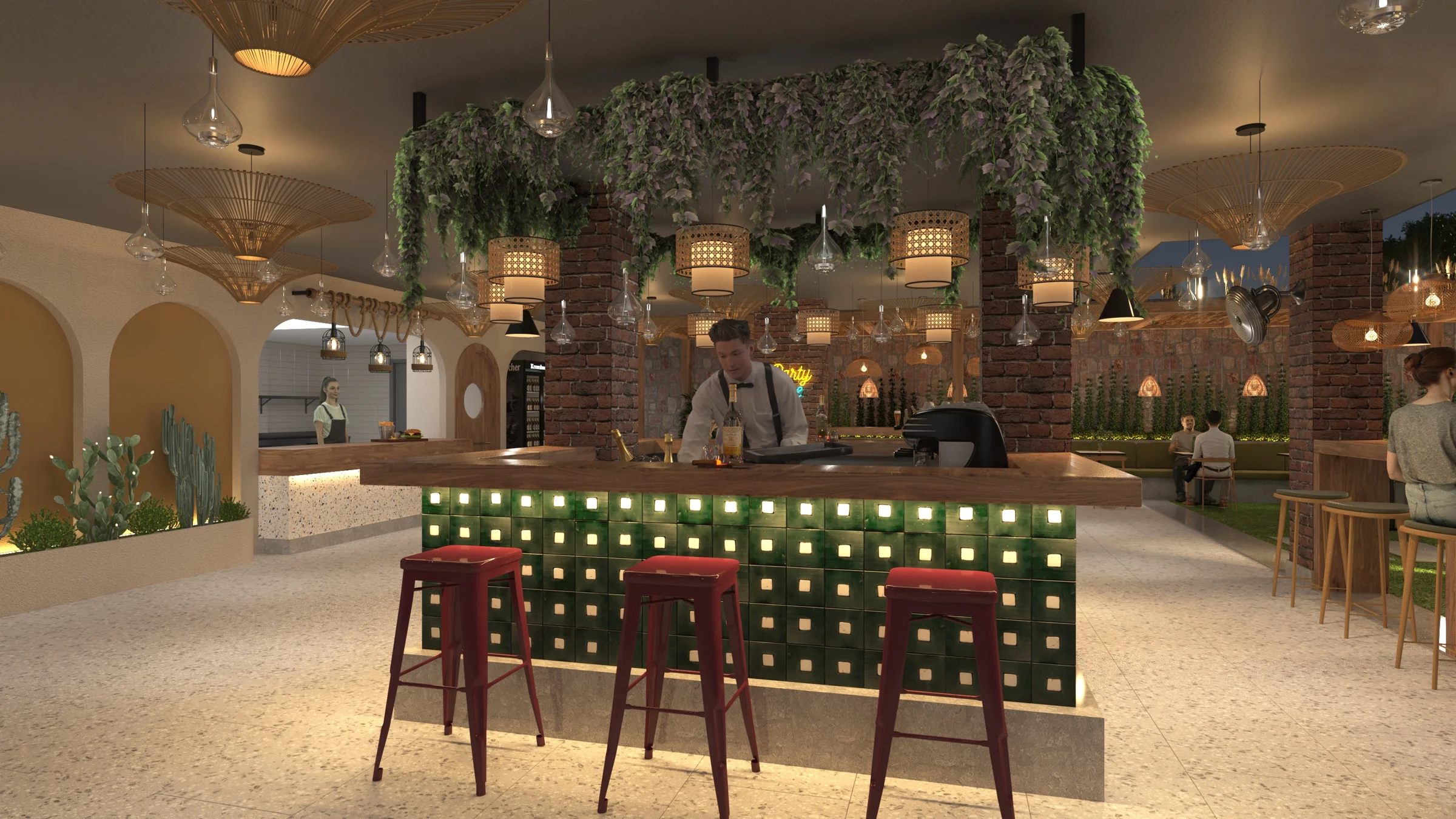 Olmo Restoran · Proje görselleştirmesi 29