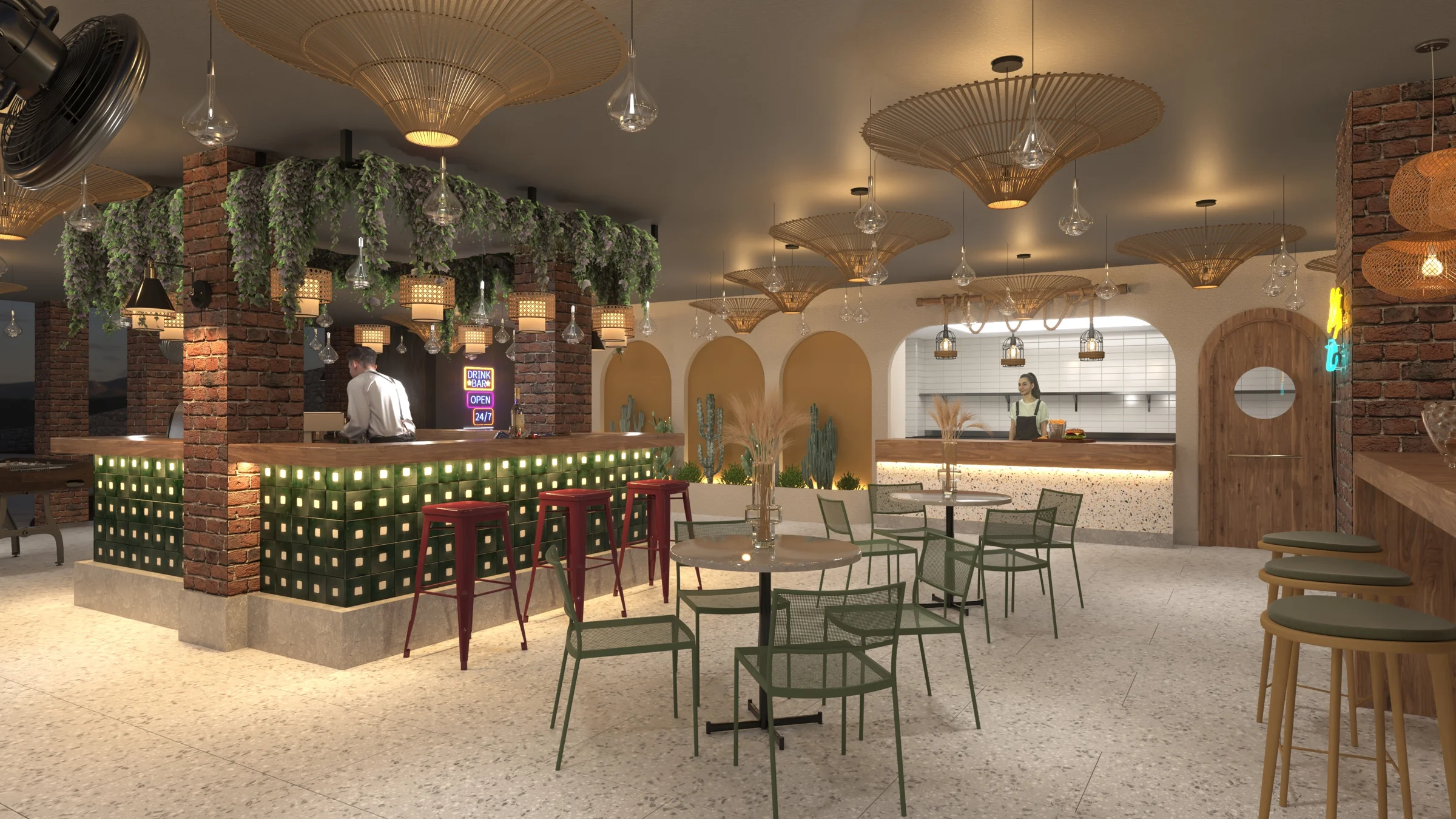 Olmo Restoran · Proje görselleştirmesi 33