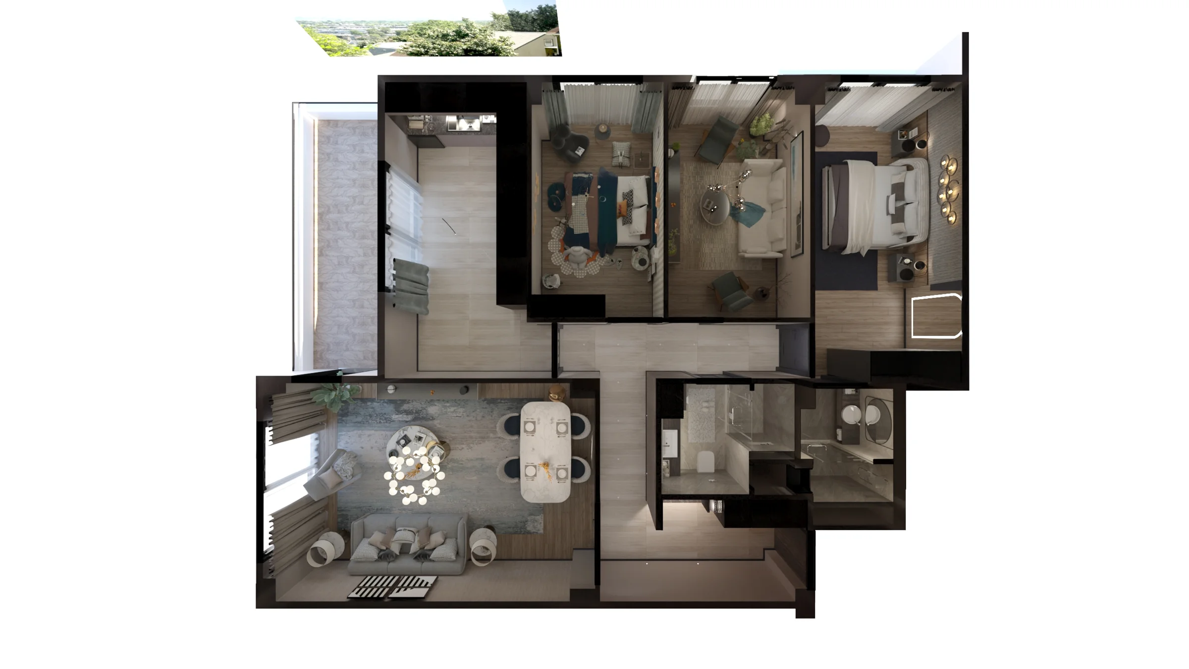Prestij 3 Sitesi · Proje görselleştirmesi 13