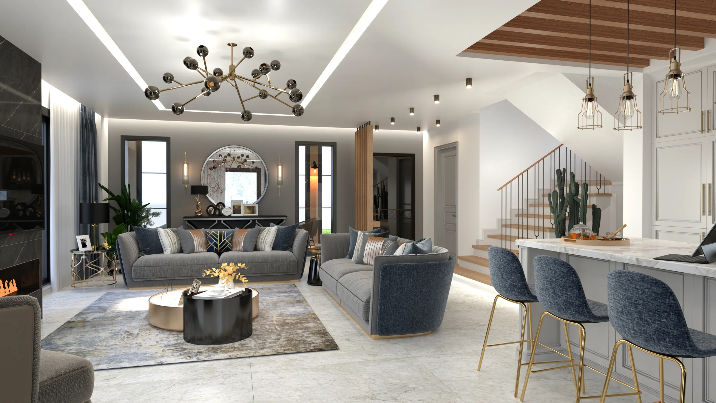 Serdal Akgül Villası · Proje görselleştirmesi 4