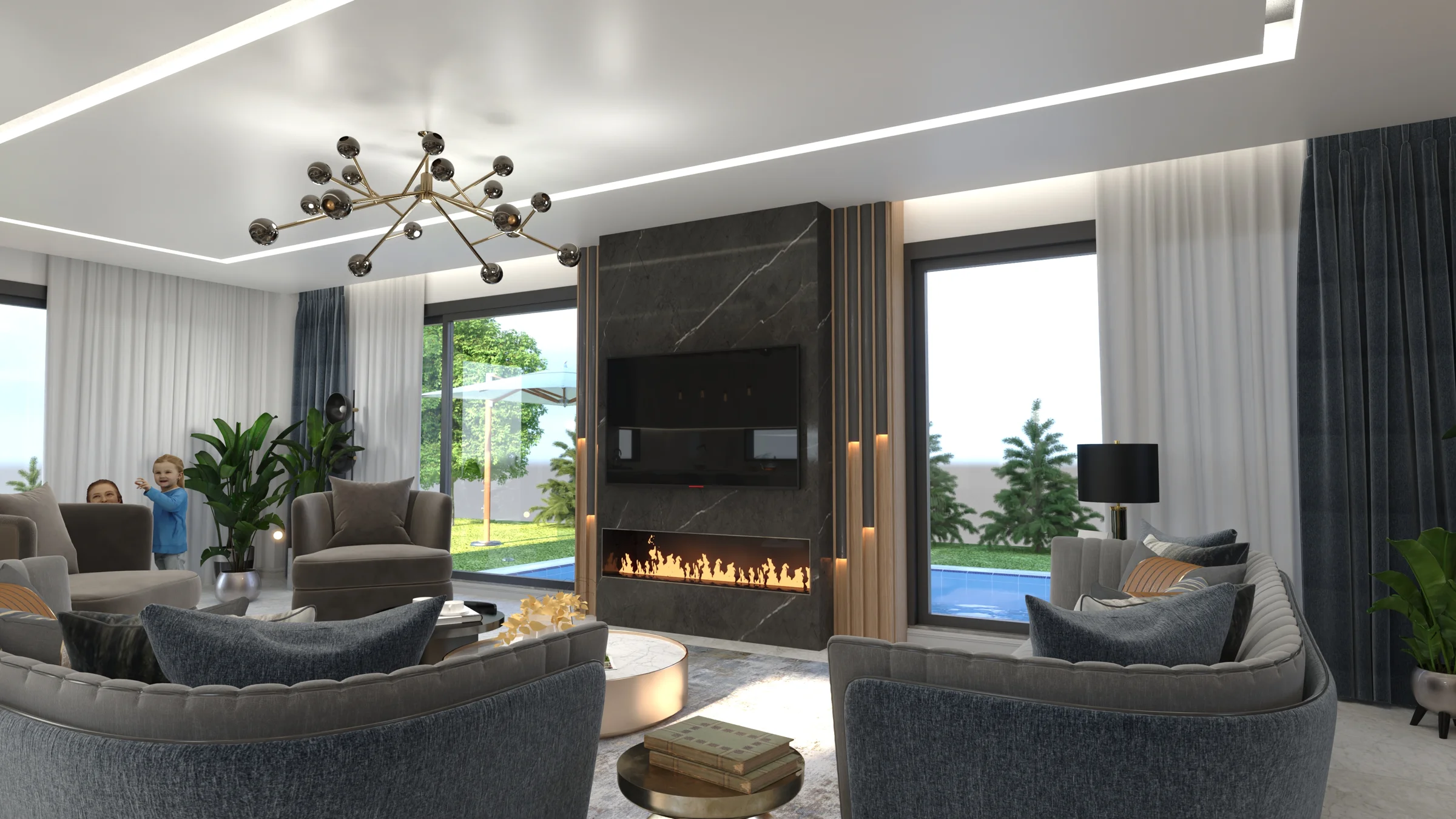 Serdal Akgül Villası · Proje görselleştirmesi 6