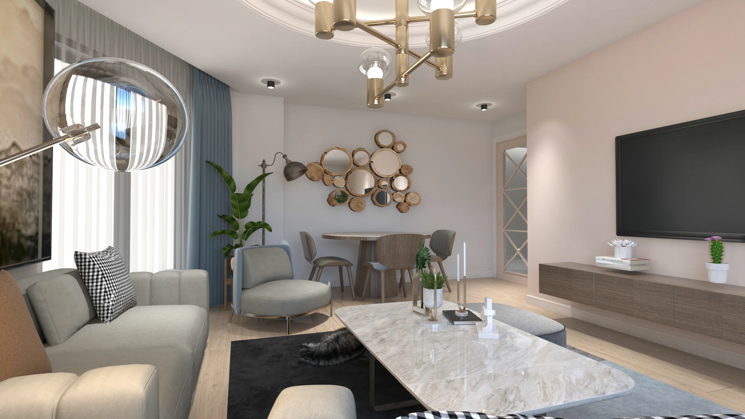 Serdal Eroğlu Apt · Proje görselleştirmesi 8