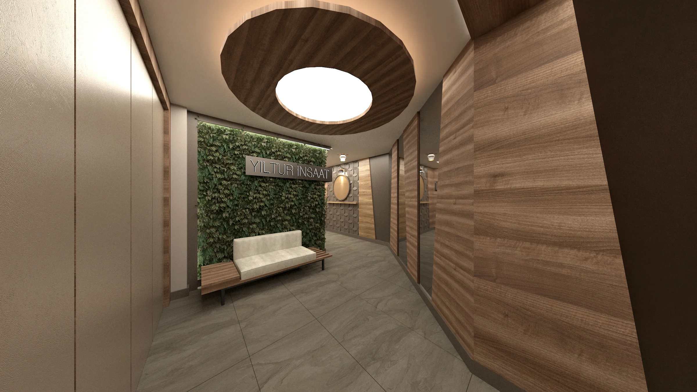 Yıltur İnş Apt Girişi · Proje görselleştirmesi 2