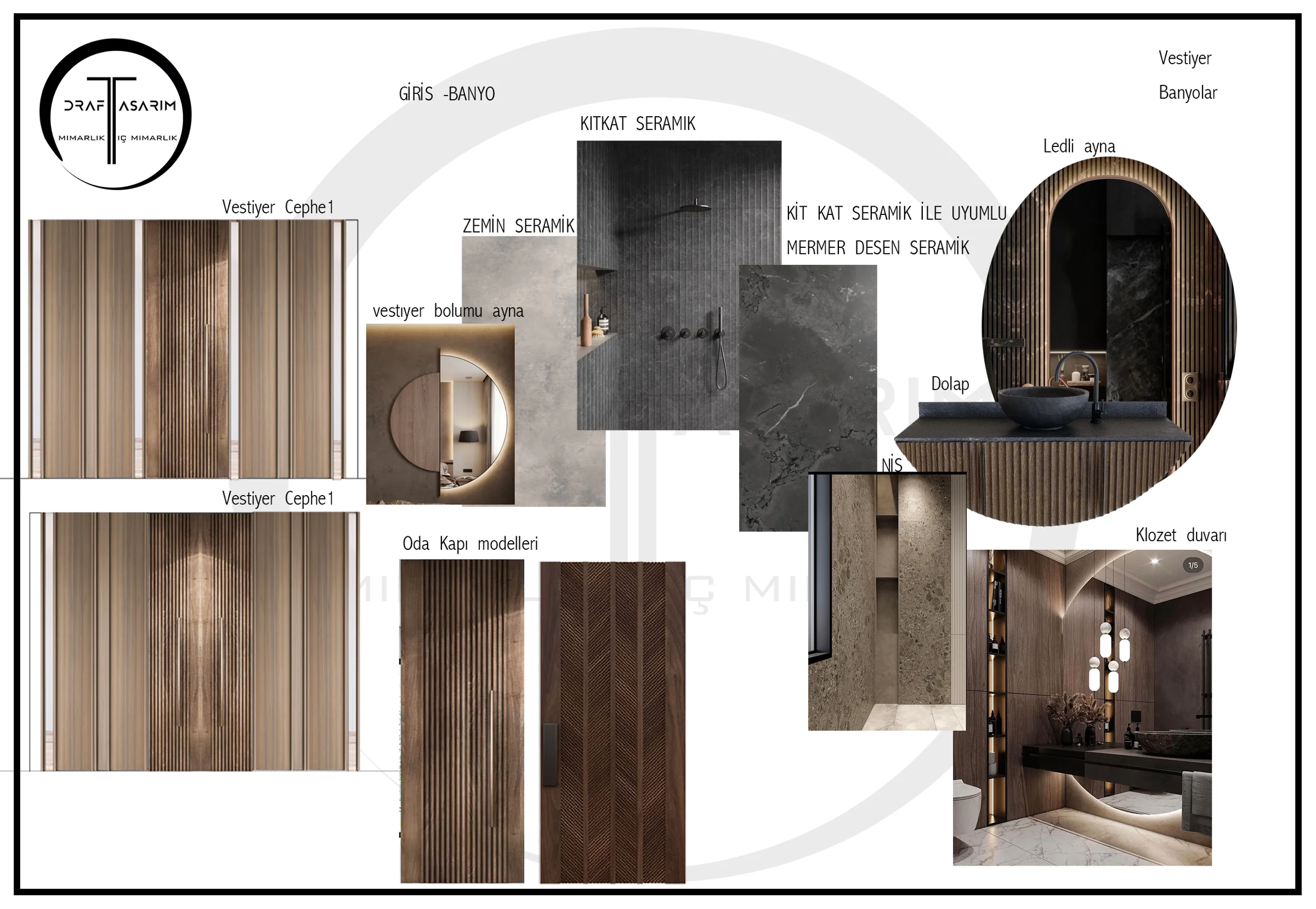 Zeliha Deveciler Villası Moodboard · Proje görselleştirmesi 6